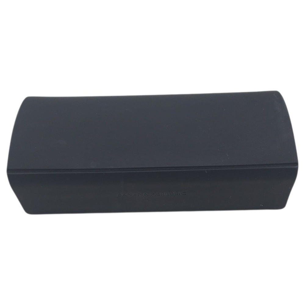 Banana‎ Republic Eyeglasses Case Protective Hard Shell Clamshell Black